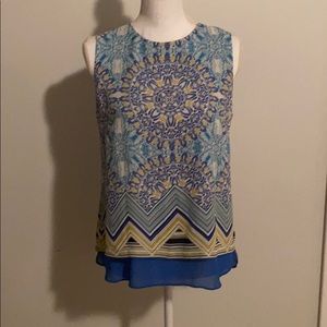 Sleeveless top- worn once size M